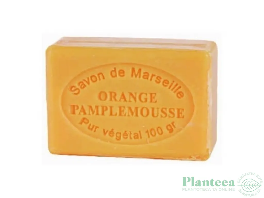 Sapun Marsilia portocale grepfrut 100g - LE CHATELARD 1802