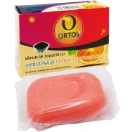 Sapun toaleta spirulina portocale 100g - ORTOS