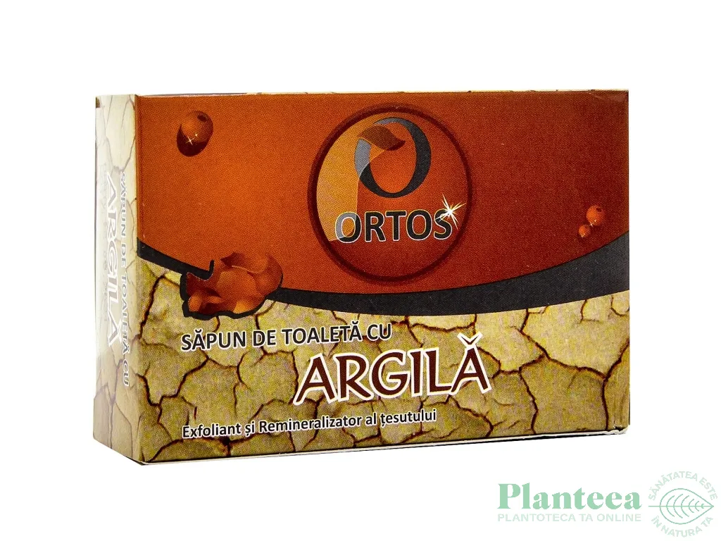 Sapun toaleta argila 100g - ORTOS