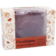 Sapun transparent Coco argan catina aroma populara 50g - VERRE DE NATURE