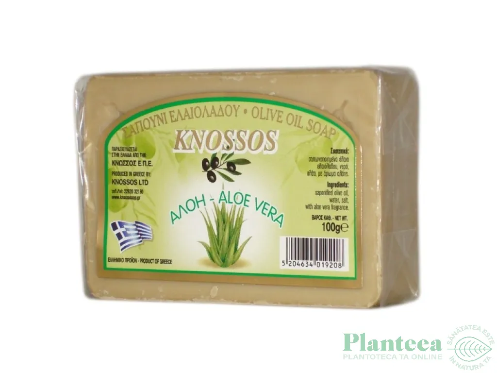 Sapun ulei masline aloe 100g - KNOSSOS