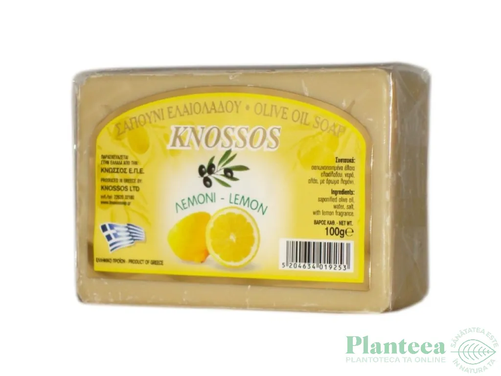 Sapun ulei masline lamaie 100g - KNOSSOS