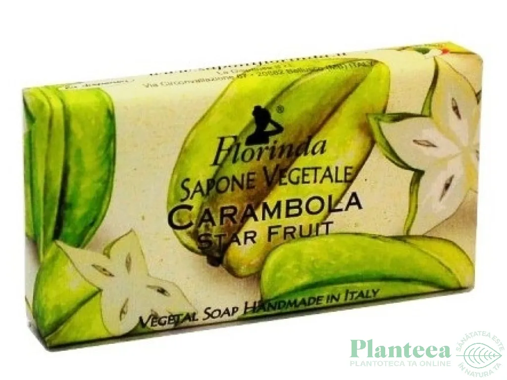 Sapun vegetal Carambola 100g - FLORINDA
