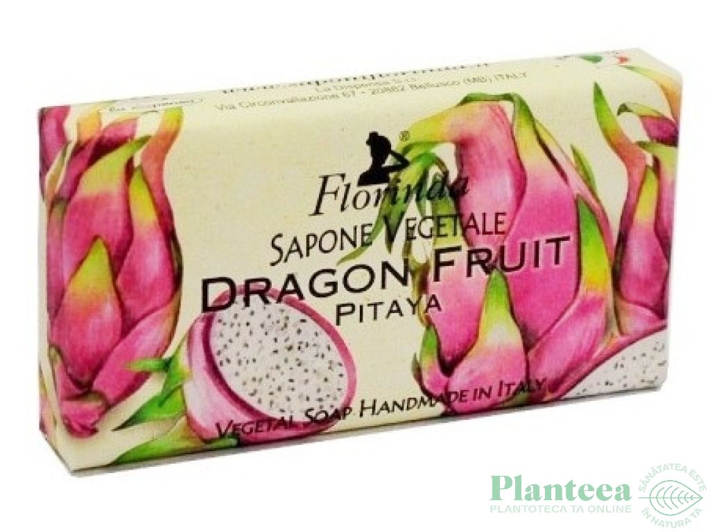 Sapun vegetal Dragon fruit 100g - FLORINDA