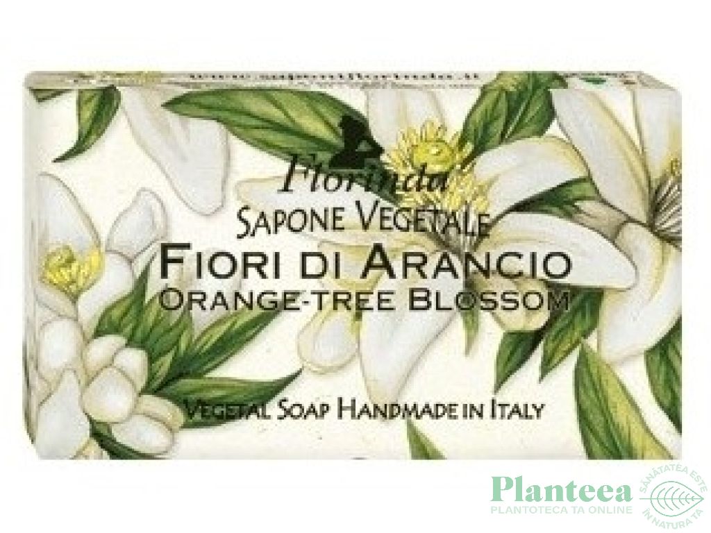 Sapun vegetal Fiori d`Arancio 100g - FLORINDA