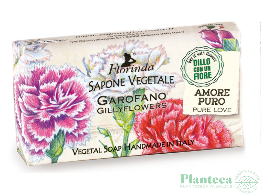Sapun vegetal Garofano 100g - FLORINDA