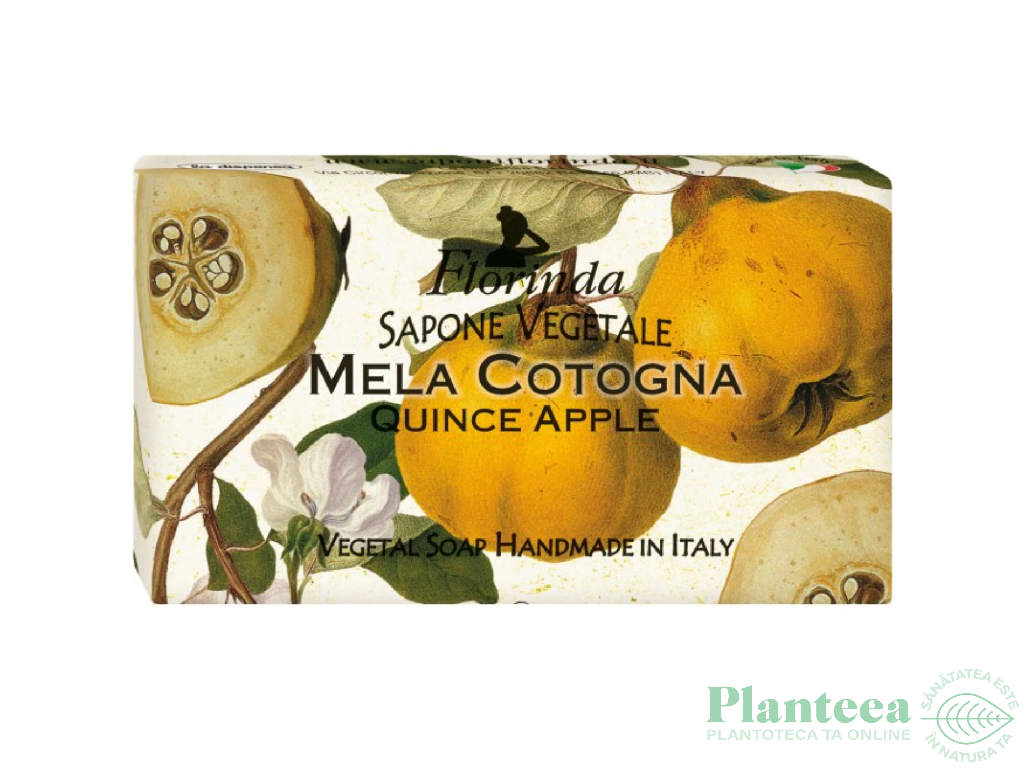 Sapun vegetal Mela cotogna 100g - FLORINDA