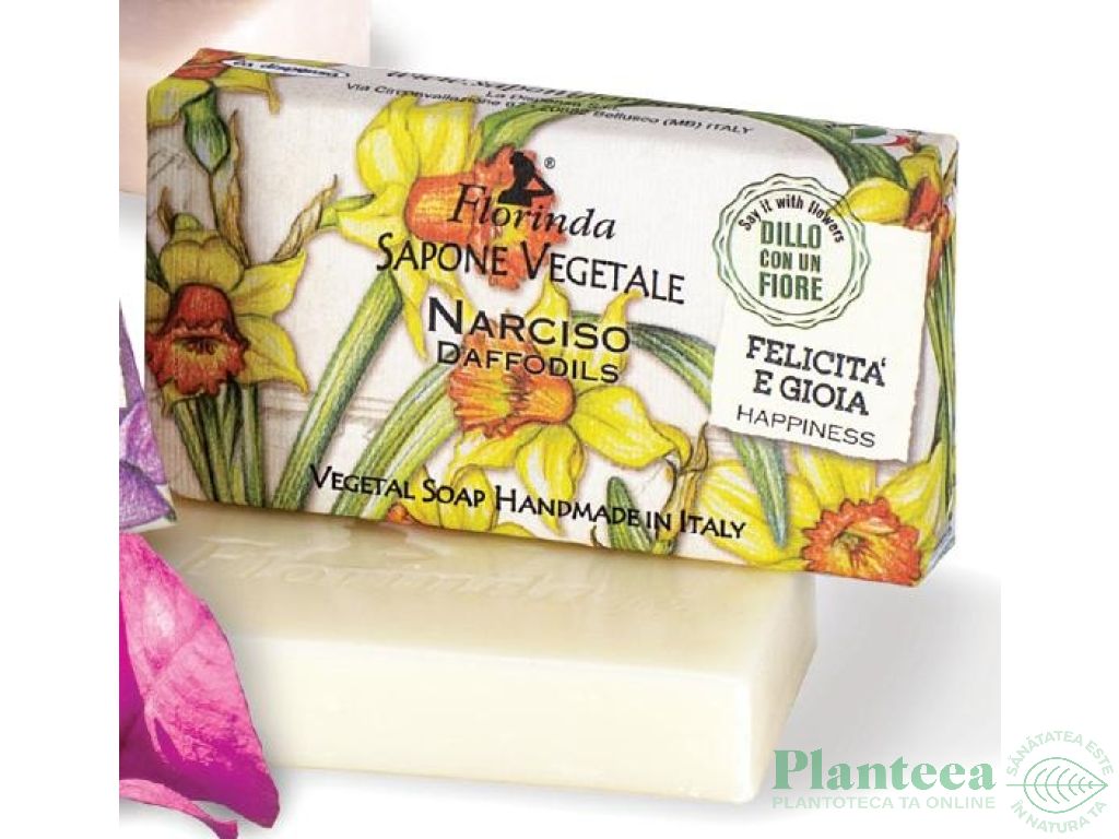 Sapun vegetal Narciso 100g - FLORINDA