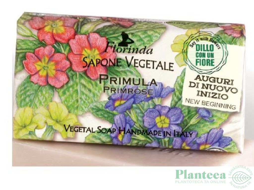 Sapun vegetal Primula 100g - FLORINDA