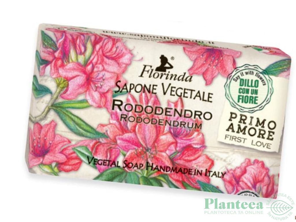 Sapun vegetal Rododendro 100g - FLORINDA