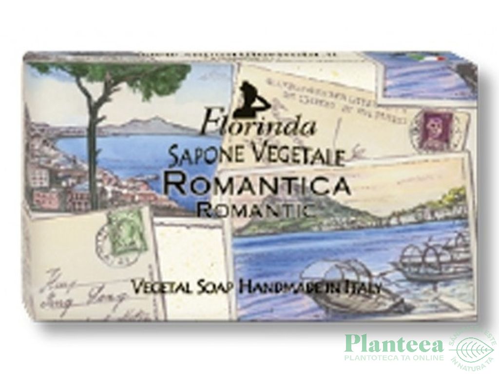 Sapun vegetal Romantica 100g - FLORINDA