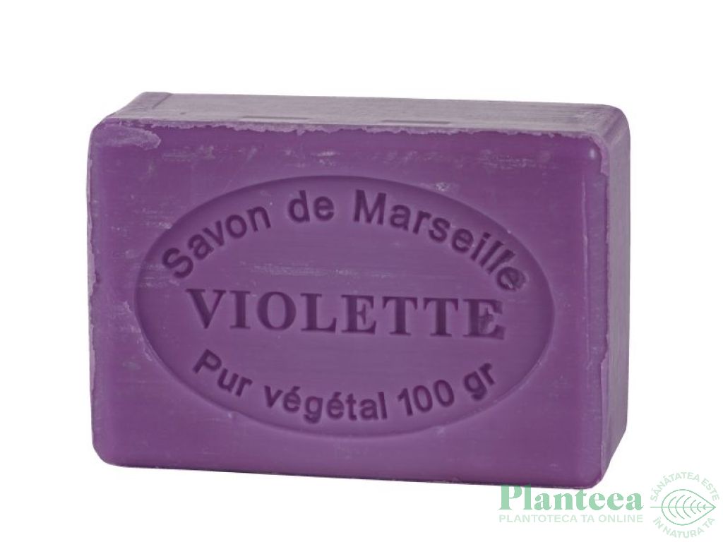 Sapun Marsilia violete 100g - LE CHATELARD 1802
