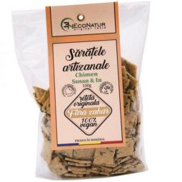 Saratele artizanale vegane chimen 150g - ECONATUR