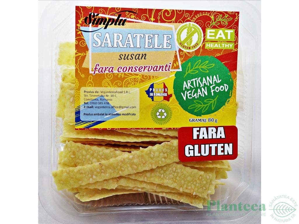 Saratele susan fara gluten 80g - SIMPLU