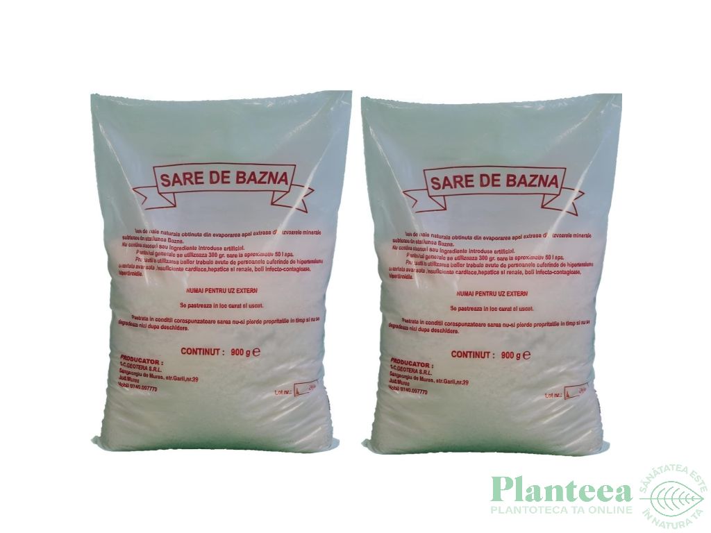 Pachet Sare de Bazna 2x900g - GEOTERA