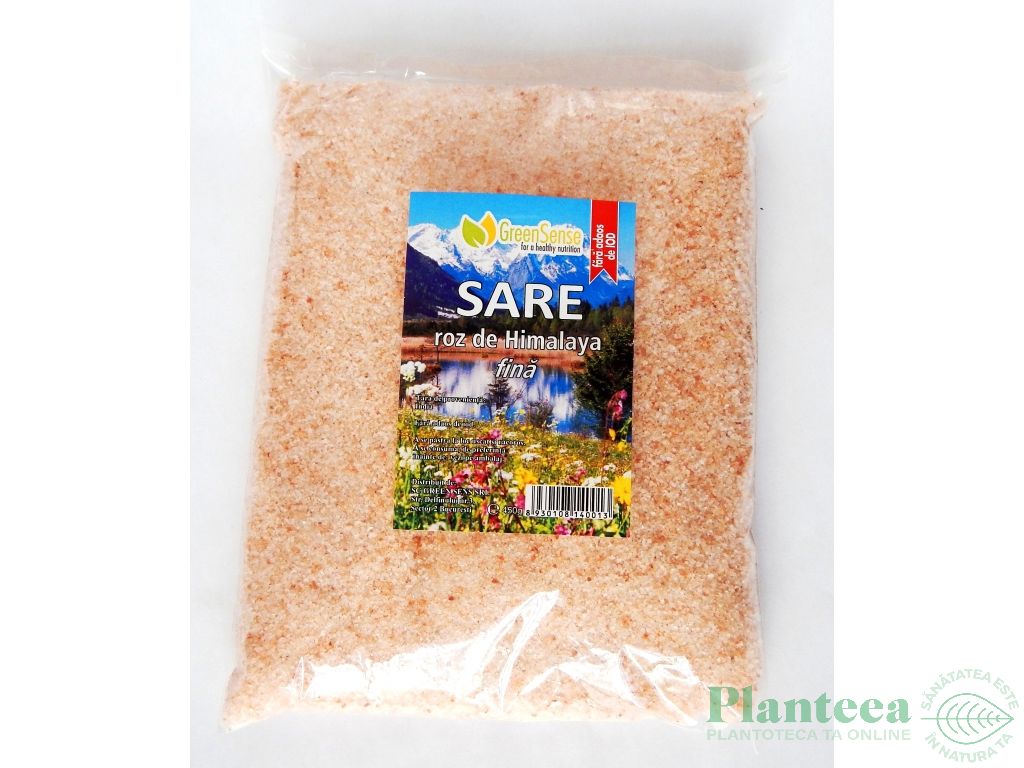 Sare roz fina Himalaya 450g - GREEN SENSE