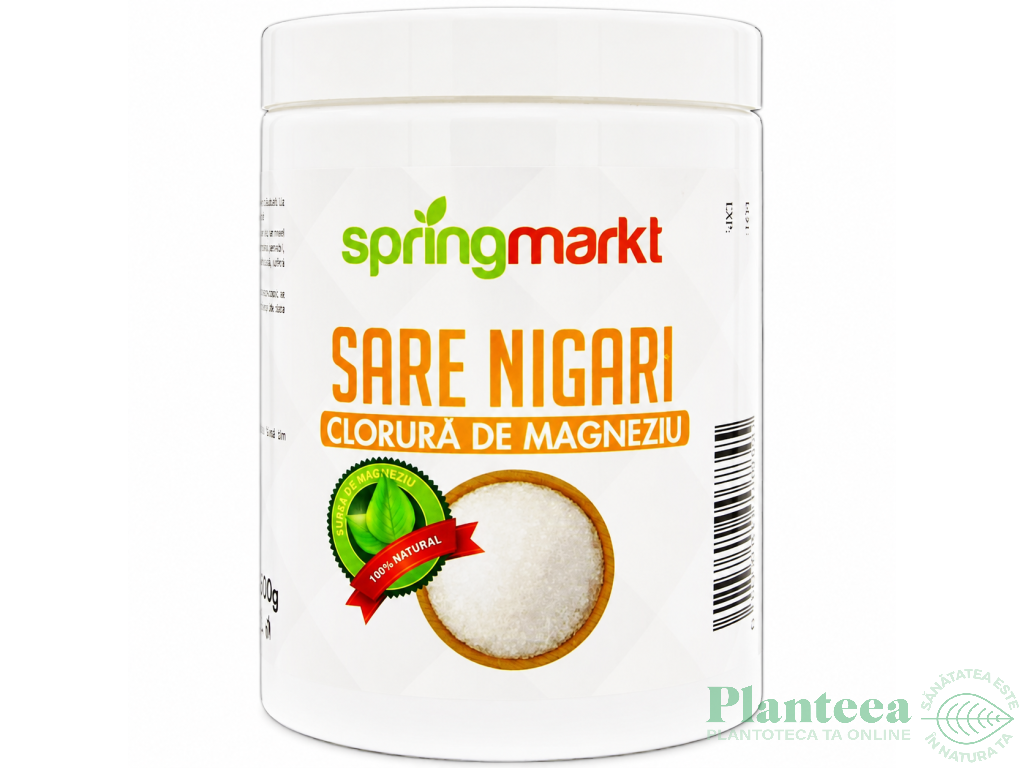 Sare Nigari [clorura magneziu] 600g - SPRINGMARKT