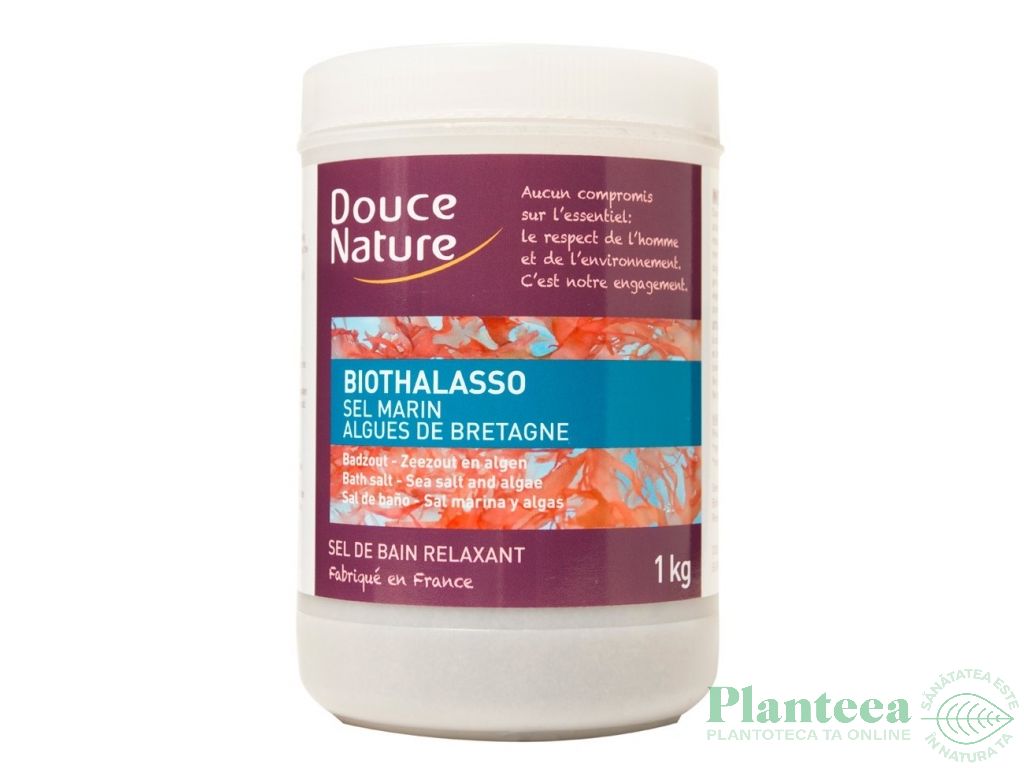 Sare baie alge Biothalasso 1kg - DOUCE NATURE