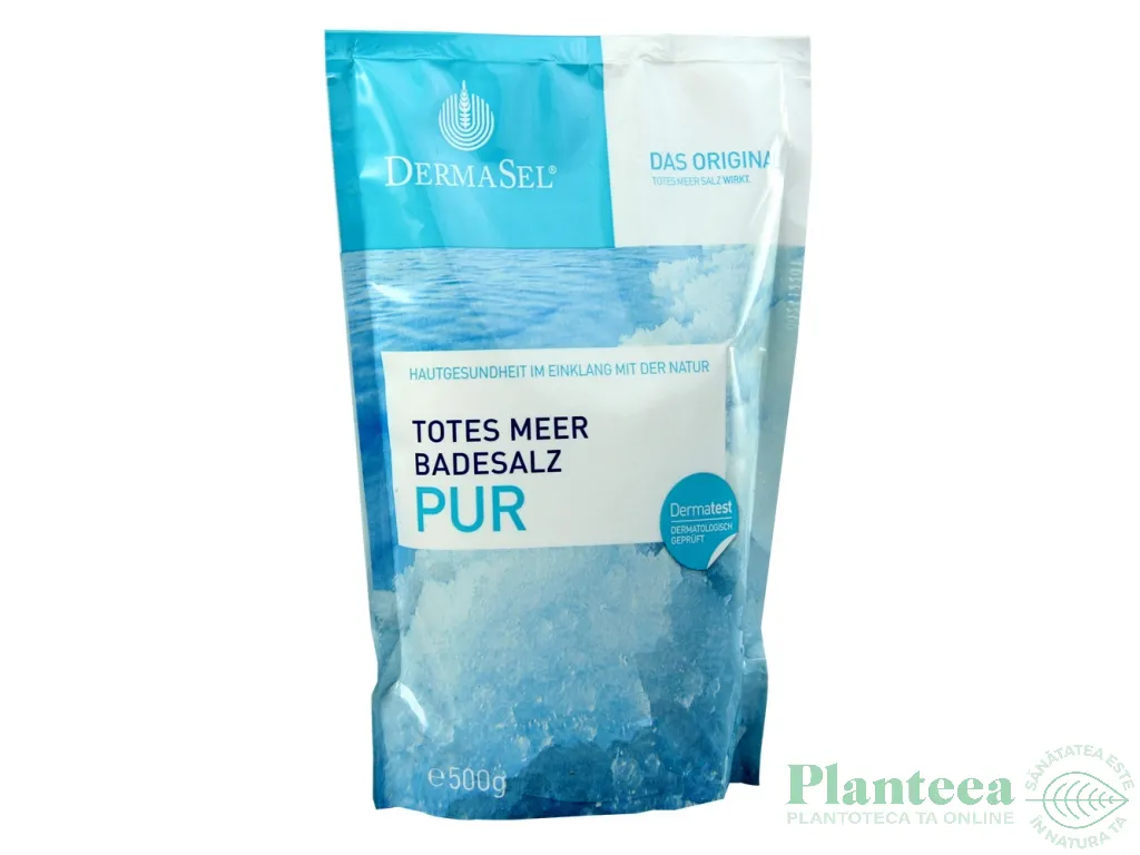 Sare baie pura 500g - DERMASEL