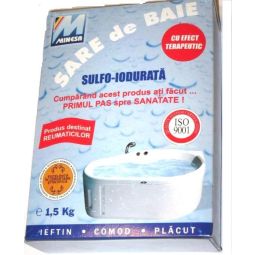 Sare baie sulfoiodurata 750g - MINESA