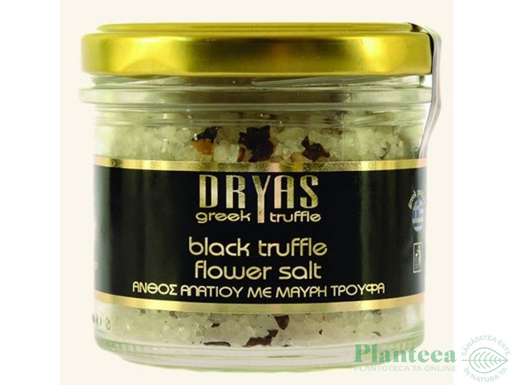 Sare flori trufe negre 100g - DRYAS GREEK TRUFFLE