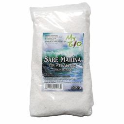 Sare mare grunjoasa neiodata Atlantic 500g - MY BIO