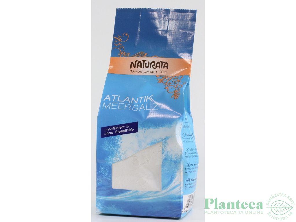 Sare mare fina Atlantic 500g - NATURATA