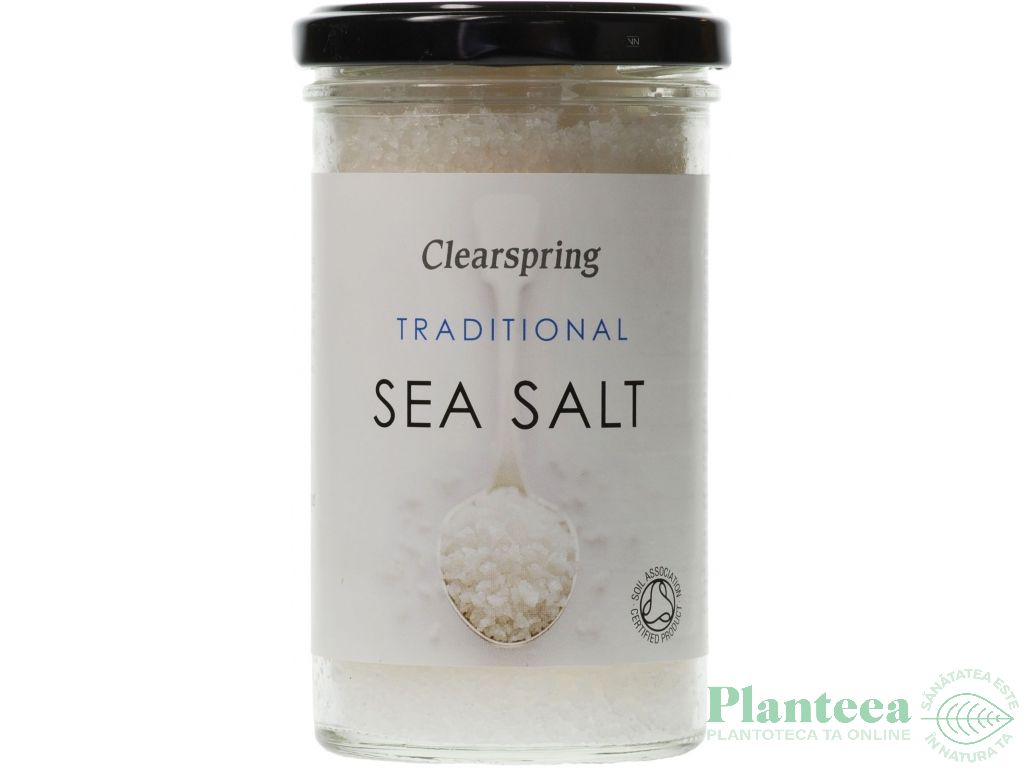 Sare mare umeda nerafinata traditionala 250g - CLEARSPRING