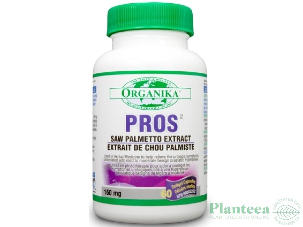Pros [saw palmetto] 60cps - ORGANIKA HEALTH