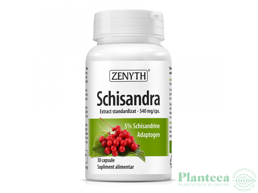 Schisandra 540mg 30cps - ZENYTH