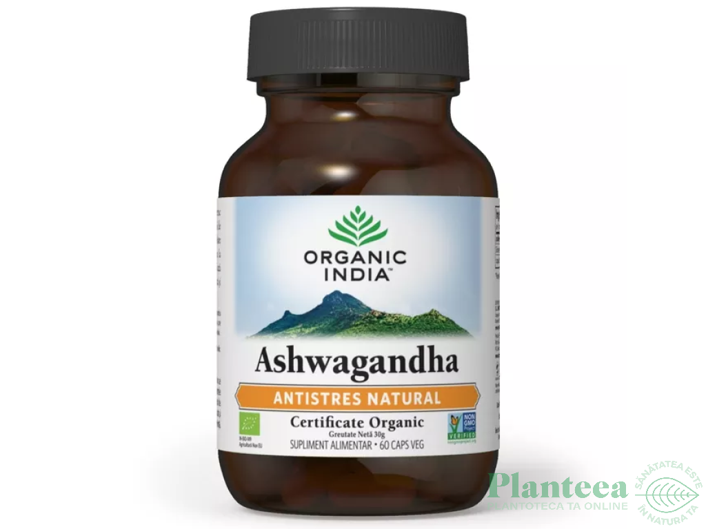 Ashwaghandha [antistres natural] 60cps - ORGANIC INDIA