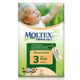 Scutece naturale nr3 midi {4~9kg} 40b - MOLTEX