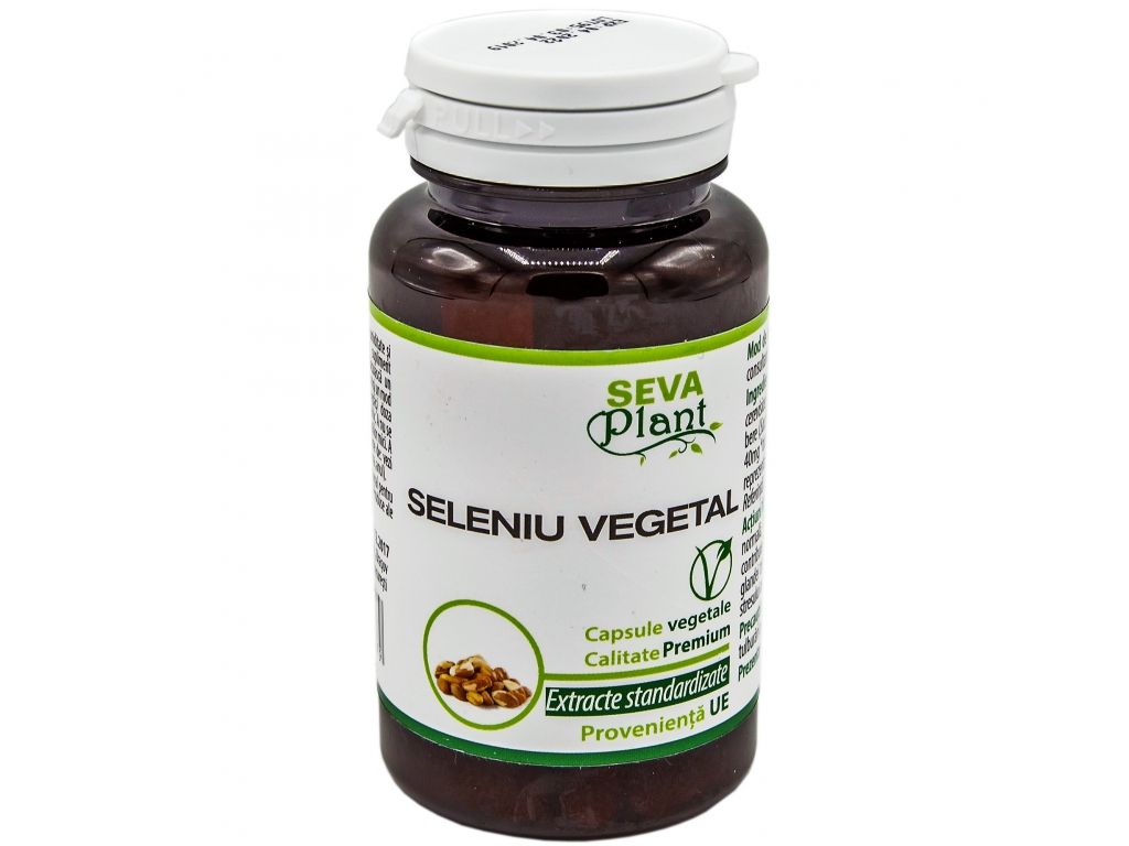 Seleniu vegetal 60cps - SEVA PLANT