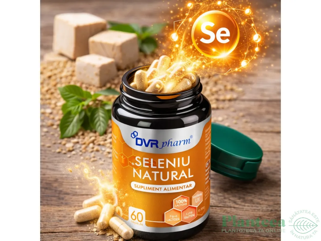 Set Seleniu natural 3x60cps - DVR PHARM