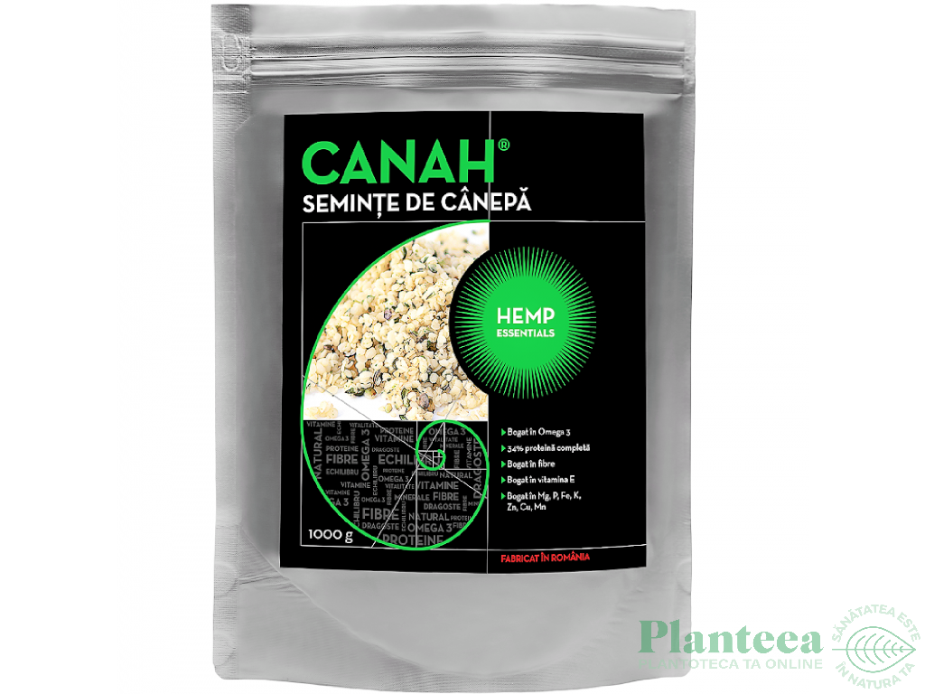 Seminte canepa decorticate 1kg - CANAH