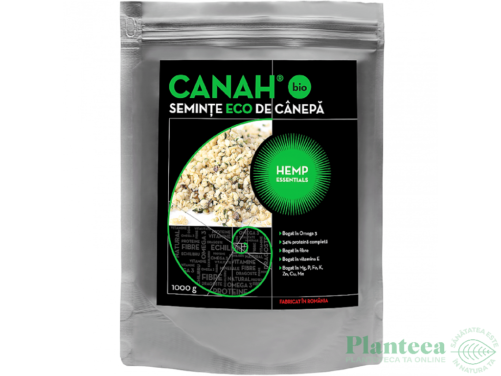 Seminte canepa decorticate eco 1kg - CANAH