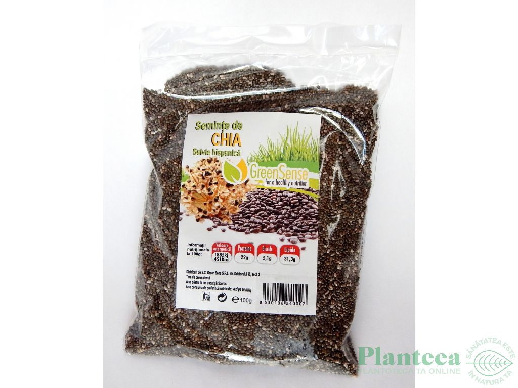 Seminte chia 100g - GREEN SENSE