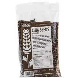 Seminte chia bio 200g - DRAGON SUPERFOODS