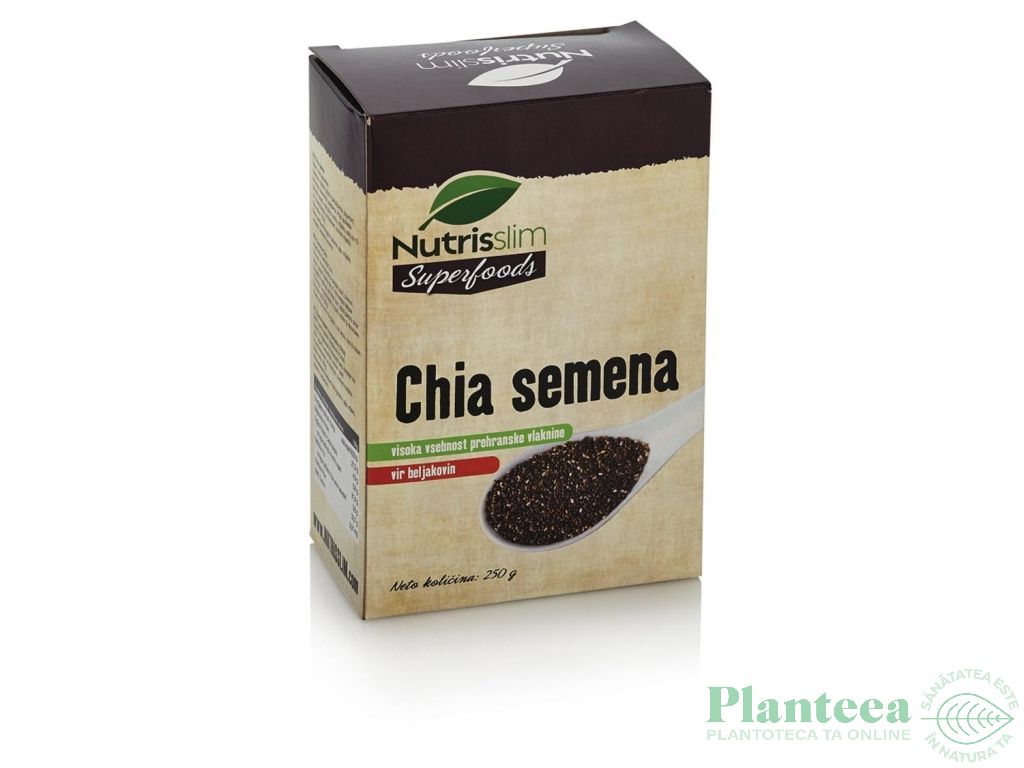 Seminte chia eco 250g - NUTRISSLIM