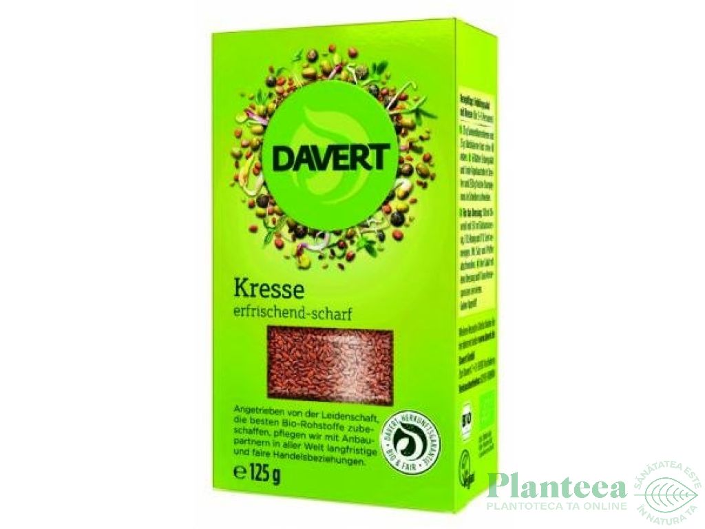 Seminte creson pt germinat eco 125g - DAVERT