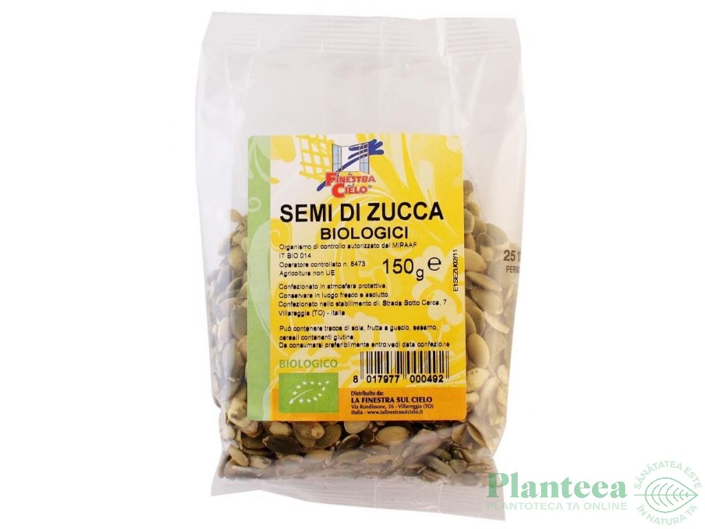 Seminte dovleac eco 150g - LA FINESTRA SUL CIELO