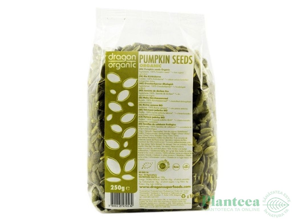 Seminte dovleac eco 250g - SMART ORGANIC