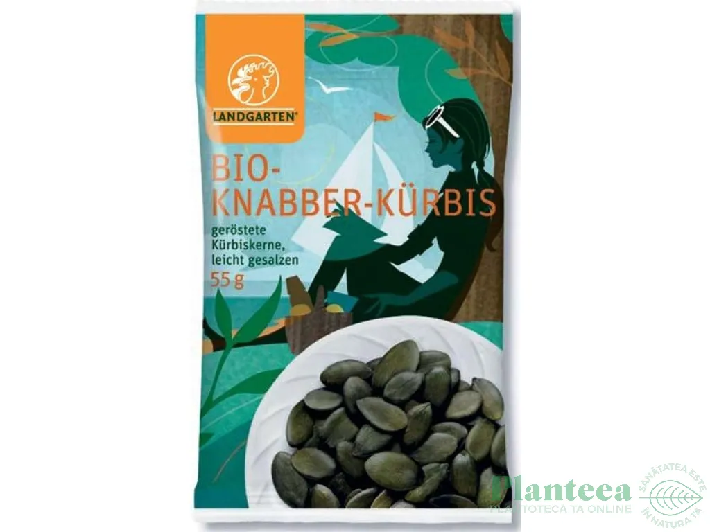 Seminte dovleac prajite 55g - LANDGARTEN