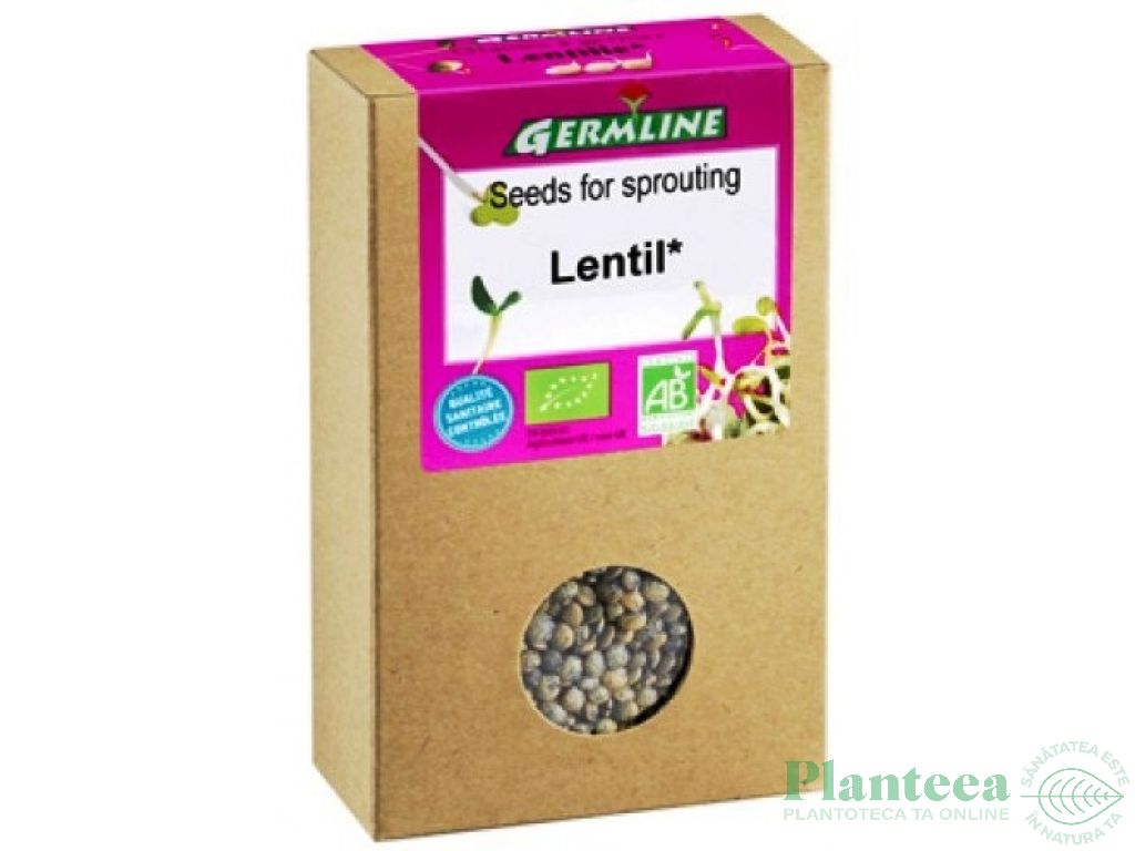 Seminte linte pt germinat eco 150g - GERMLINE