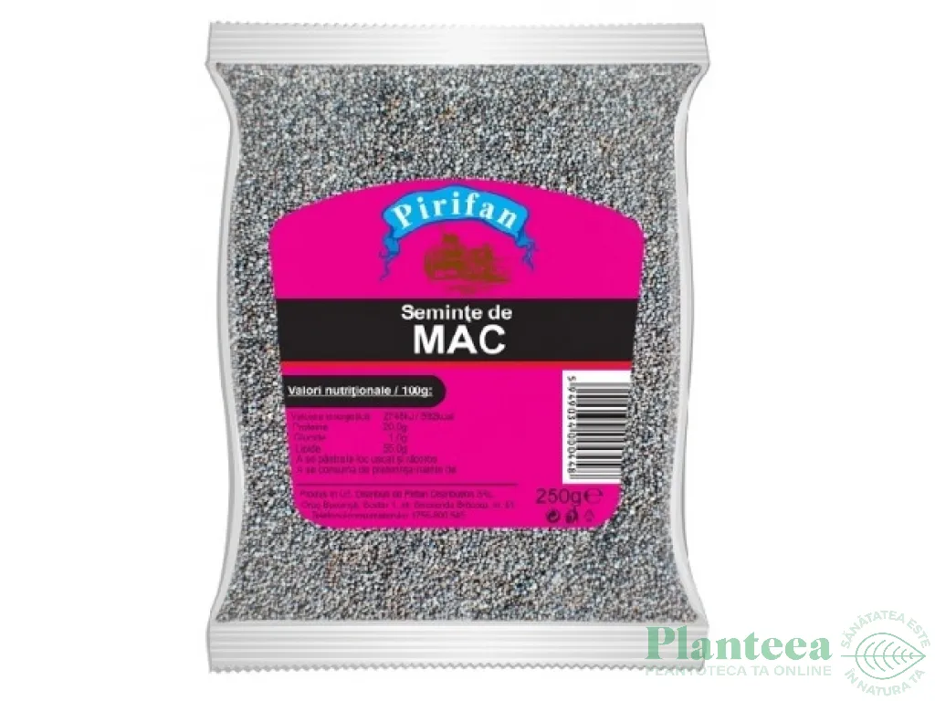 Seminte mac 250g - PIRIFAN