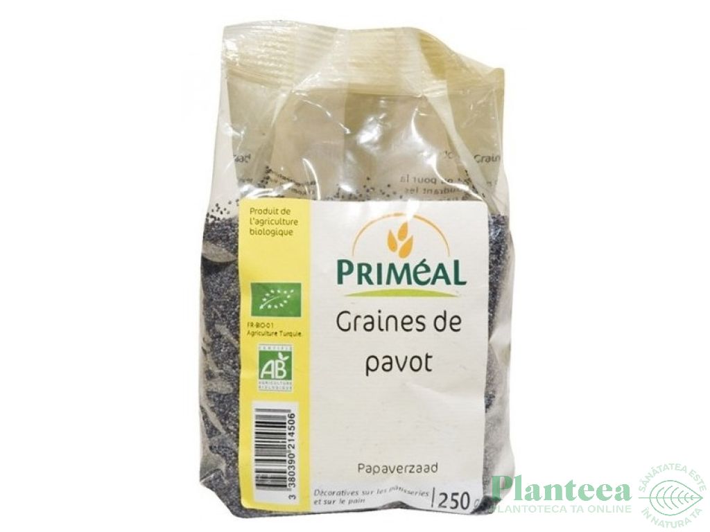 Seminte mac eco 250g - PRIMEAL