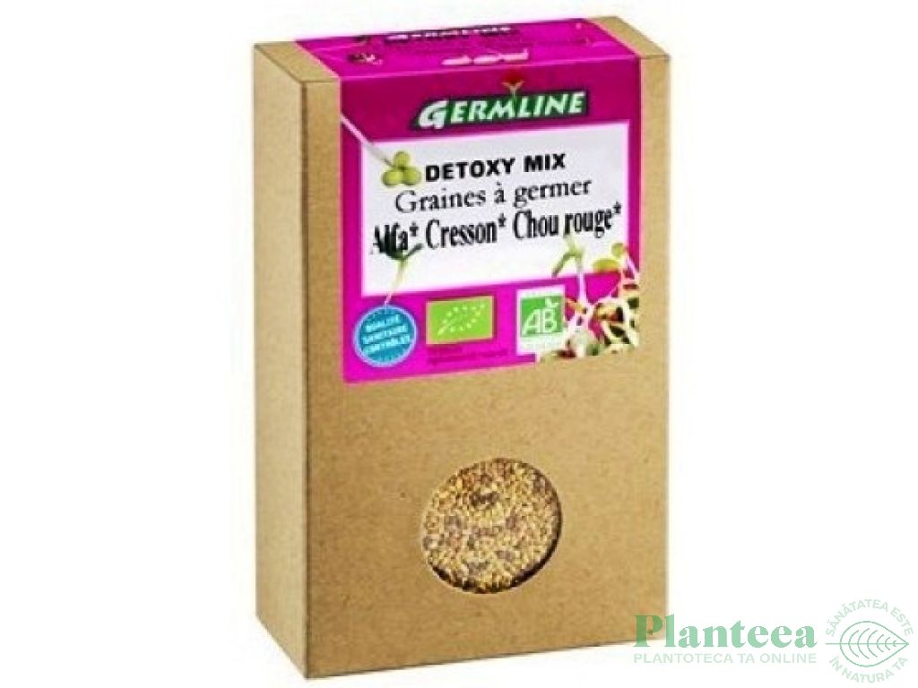 Seminte mix alfalfa creson varza rosie pt germinat eco 150g - GERMLINE