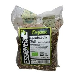 Seminte mix graunte pt germinat eco 250g - ESSENTIAL ORGANIC