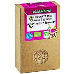 Seminte mix alfalfa ridiche fenicul pt germinat eco 150g - GERMLINE