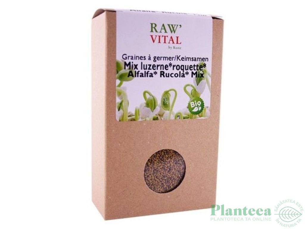 Seminte mix alfalfa rucola pt germinat eco 150g - GERMLINE